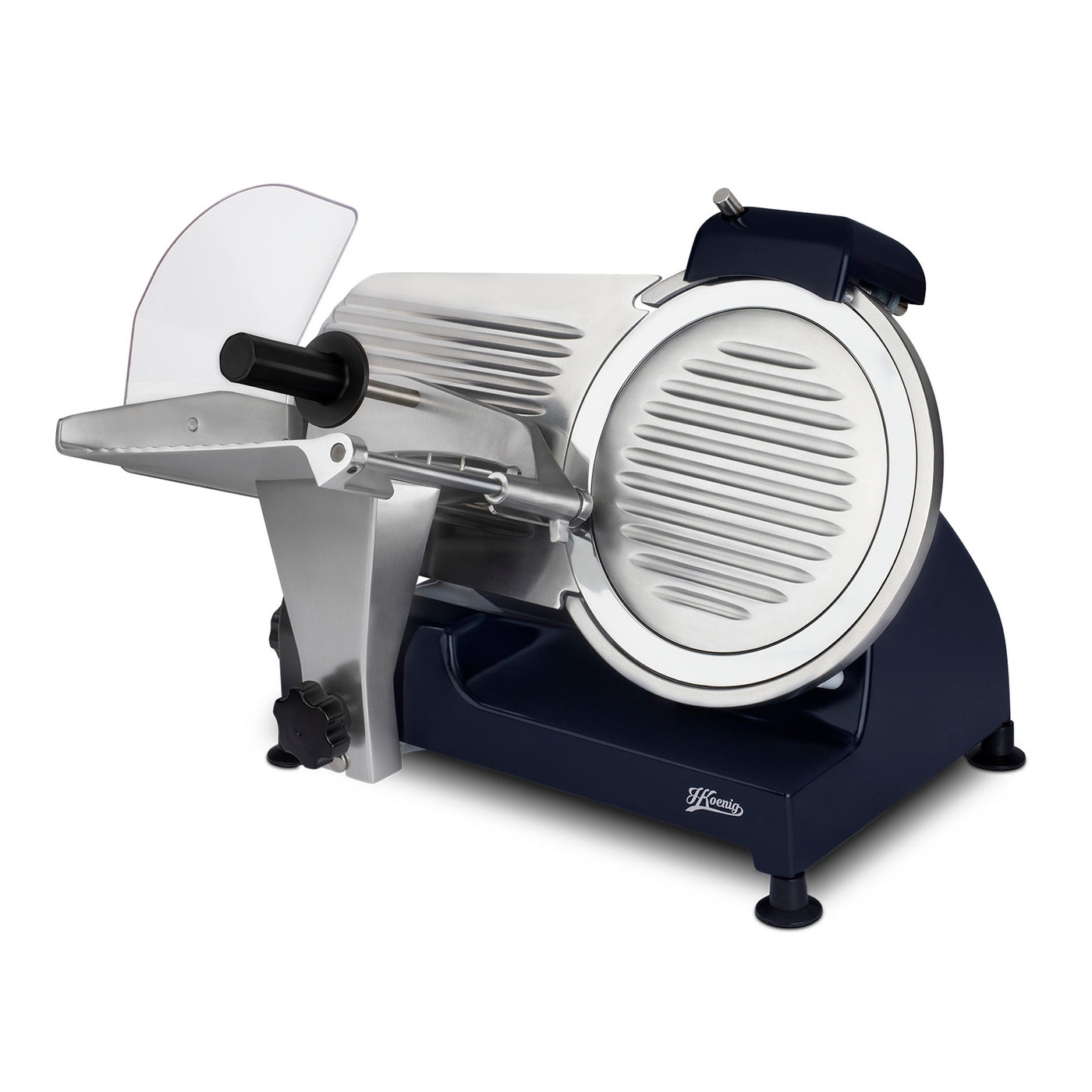 Trancheuse À Viande 25Cm - Bleu/Inox