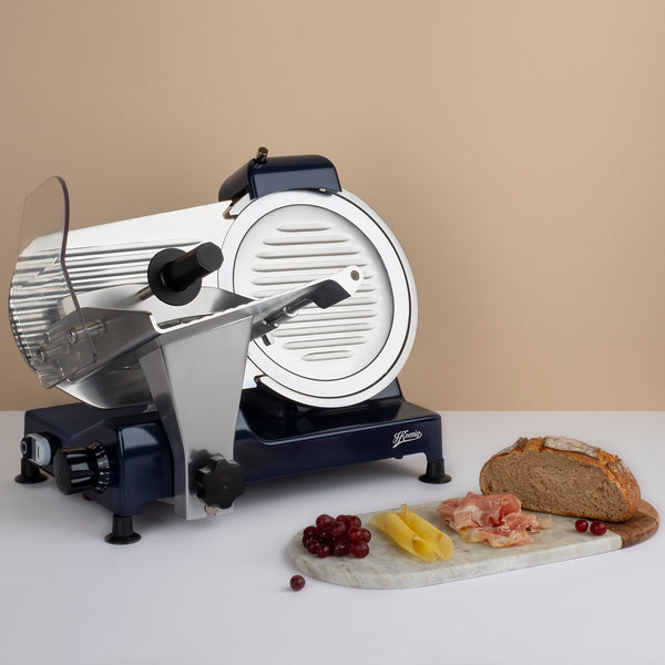 Cortadora de Carne 25 cm - Azul/Inox