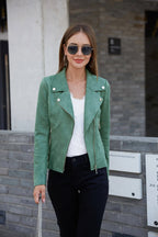 Bikerjacke Livio – Grün