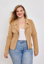 Bikerjacka Livio - Camel