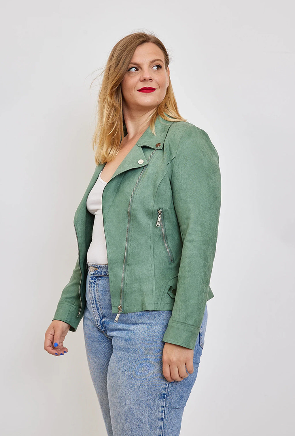 Bikerjacke Livio – Grün