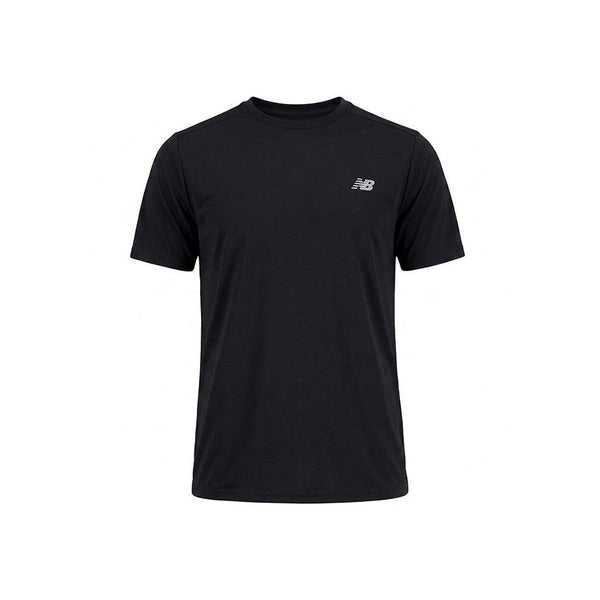 New Balance Men's T-Shirt Mt4122 - Black, White