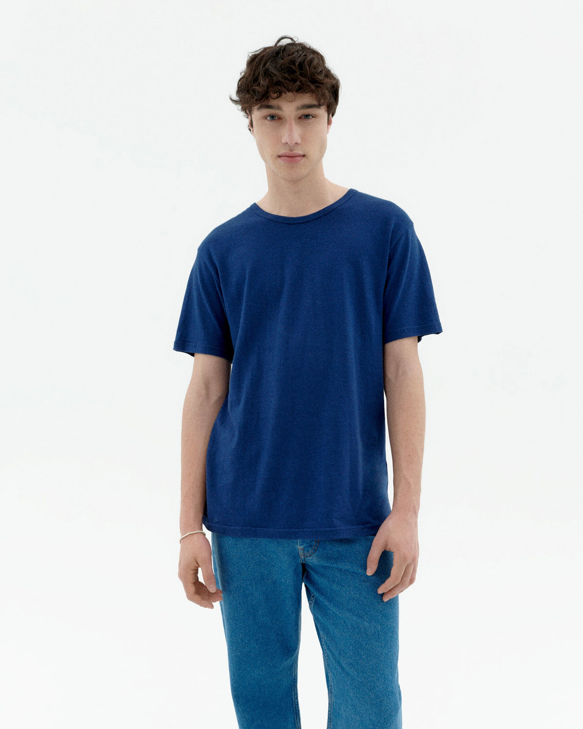 Hamp-T-shirt - Blå