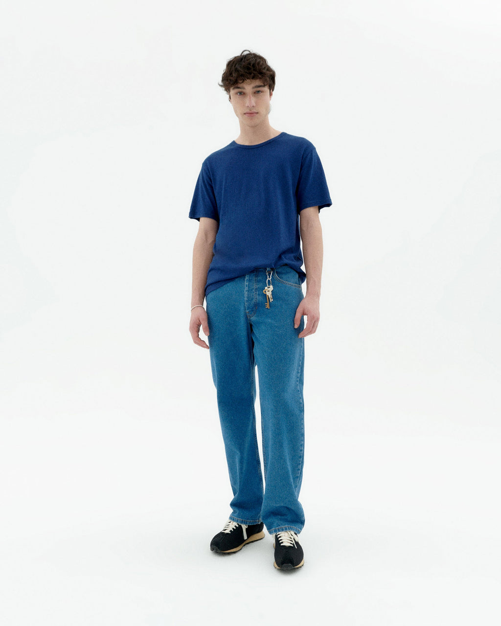 Hamp-T-shirt - Blå