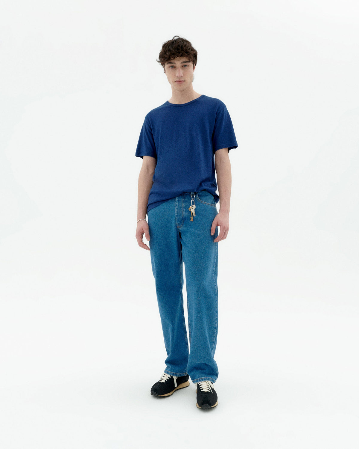 Hamp-T-shirt - Blå