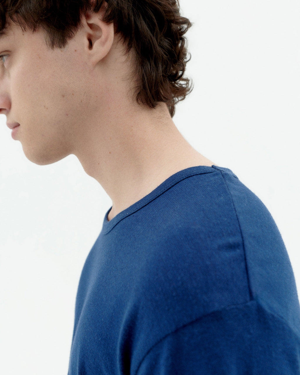 Hamp-T-shirt - Blå
