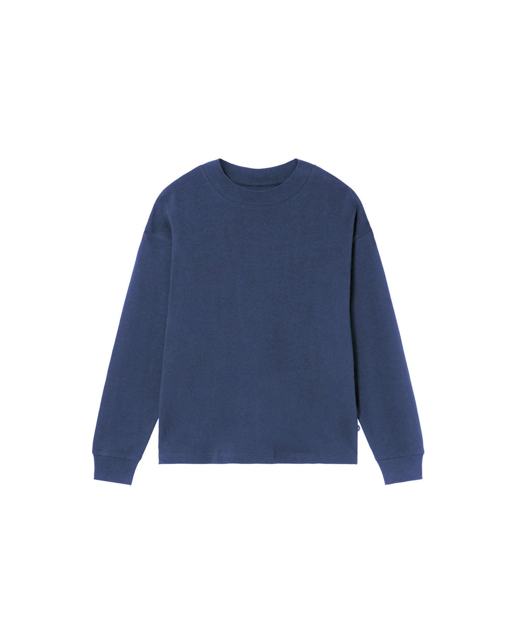 Schweres T-Shirt aus Hanf Doug - Blau