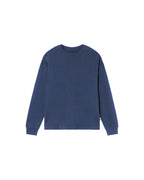 Schweres T-Shirt aus Hanf Doug - Blau