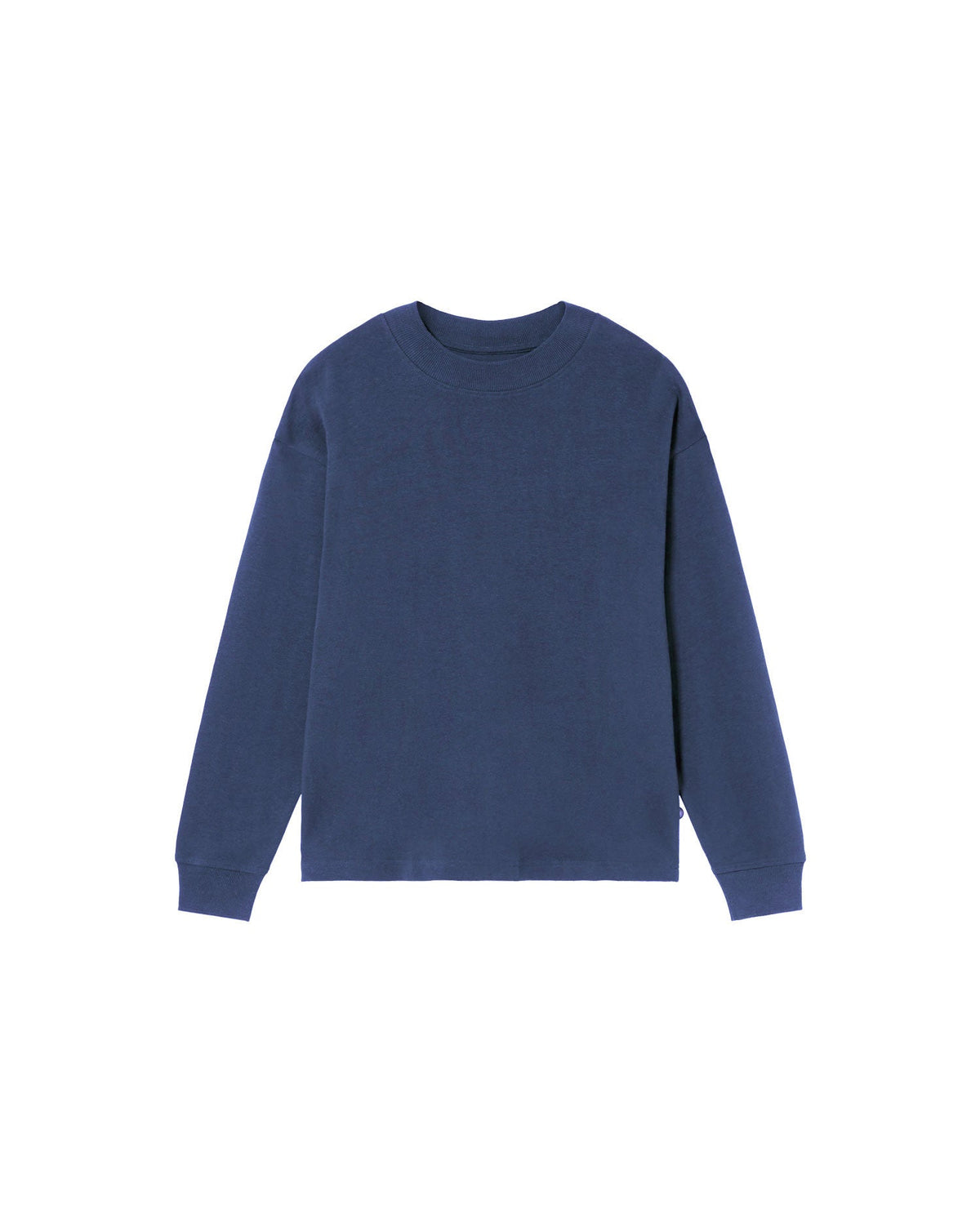 Schweres T-Shirt aus Hanf Doug - Blau