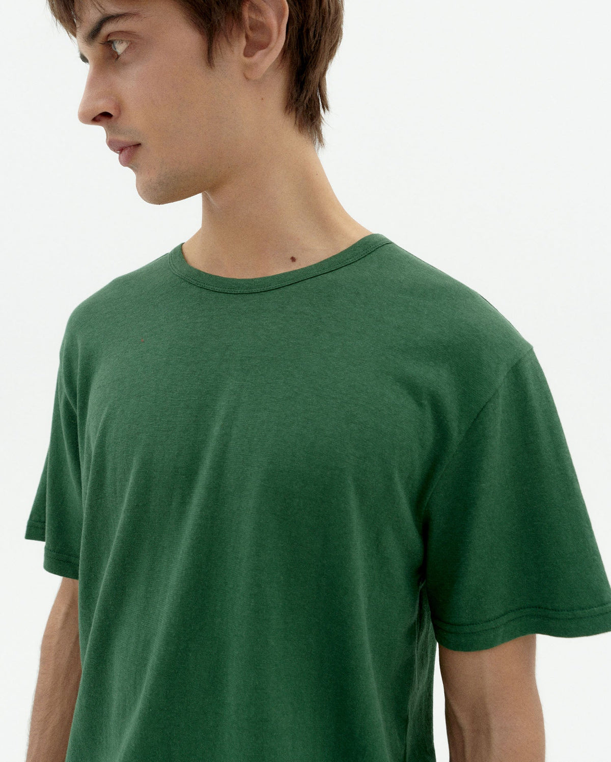T-Shirt En Chanvre - Vert