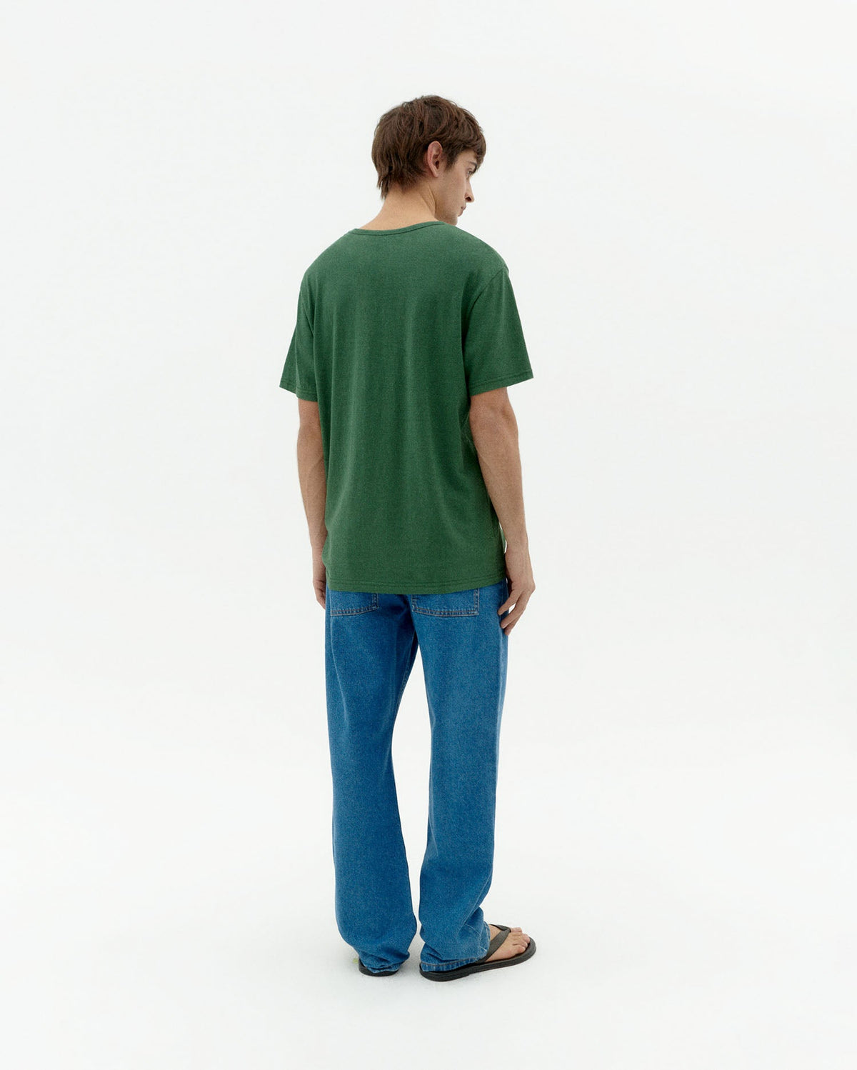 T-Shirt En Chanvre - Vert
