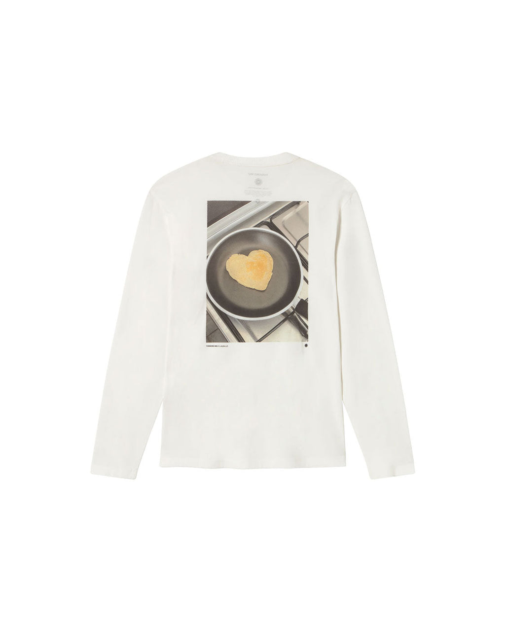 Camiseta manga larga pancake Emilio R sostenible silueta - 2