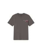 Camiseta gris sol sostenible - silueta 1