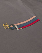 Camiseta gris sol sostenible - silueta 2