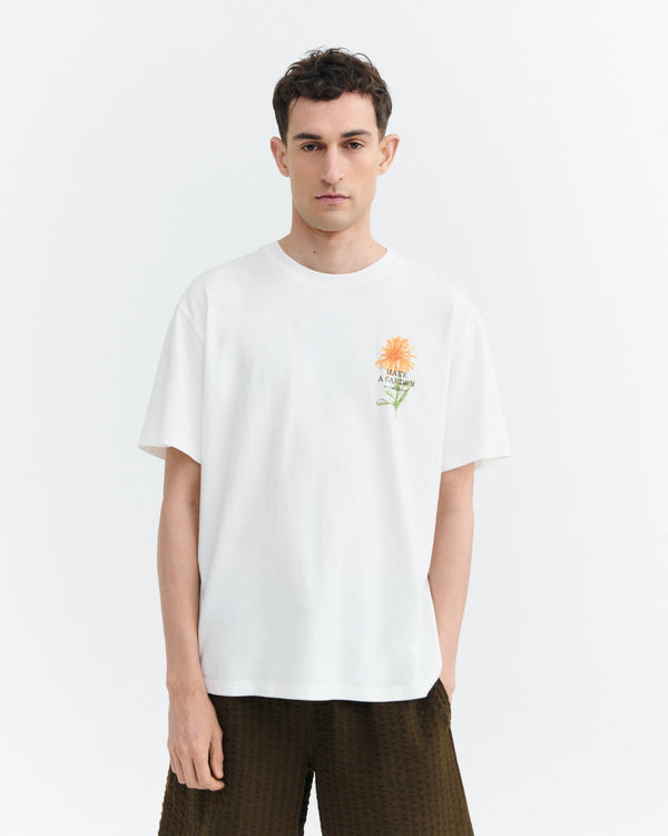 Camiseta flor lápiz Aaron sostenible - 2