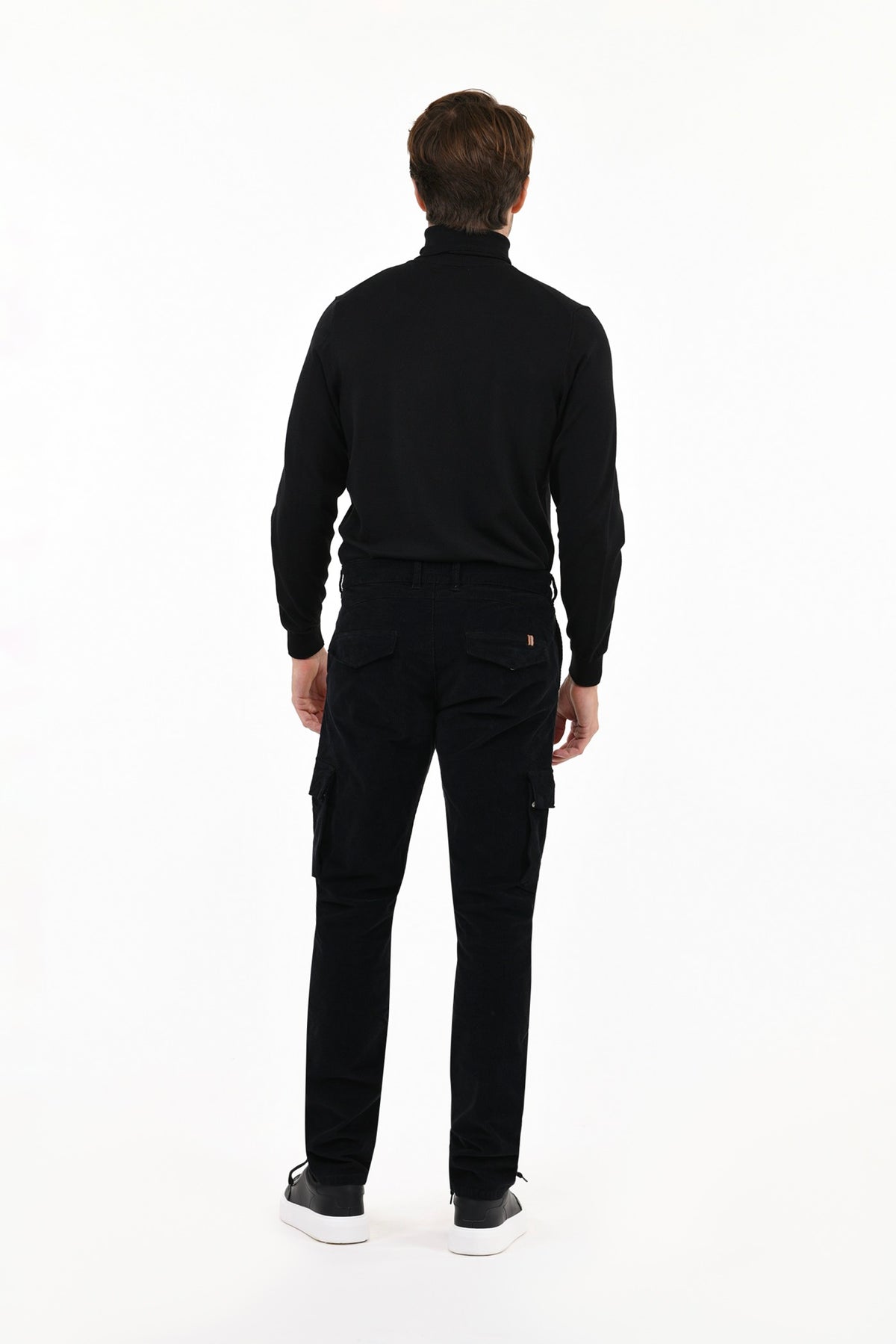 Pantalon Hunter Cargo Jumbo Cord - Bleu Noir - Homme