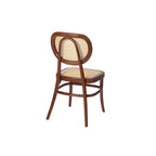 Chaise Eloise Salle Ã  Manger EN Bois D'Orme - Marron