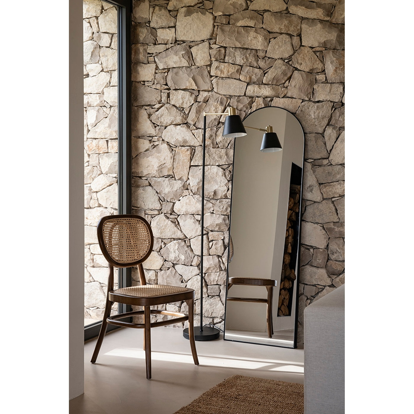Chaise Eloise Salle Ã  Manger EN Bois D'Orme - Marron