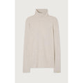 Roll-Neck T-Shirt - Claire De Lune Chine - Men's