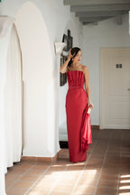 Robe Maelis - Coquelicot
