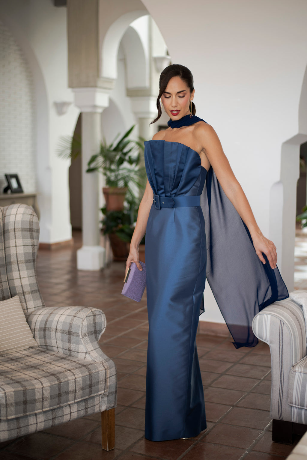 Robe Maelis - Bleu Marine