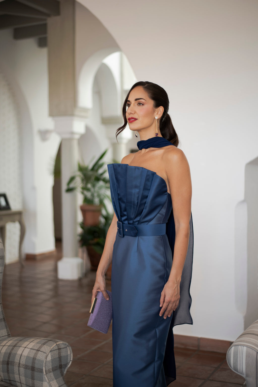 Robe Maelis - Bleu Marine