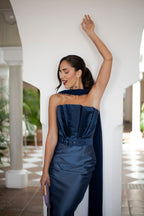 Robe Maelis - Bleu Marine