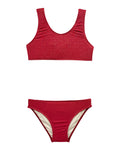 2 Piezas Lila Cherry Lurex