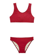 2 Piezas Lila Cherry Lurex