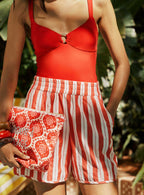 Maillot De Bain Une Pièce Beauty - Rouge