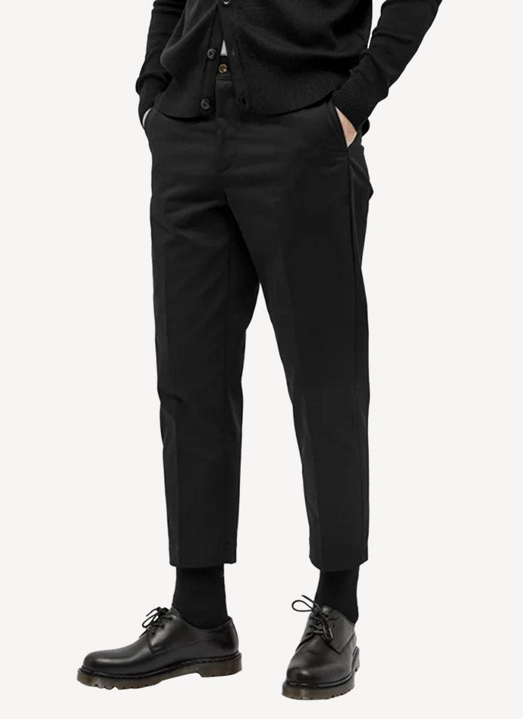Maison Kitsune - Carrot Pants - Negro - Hombre
