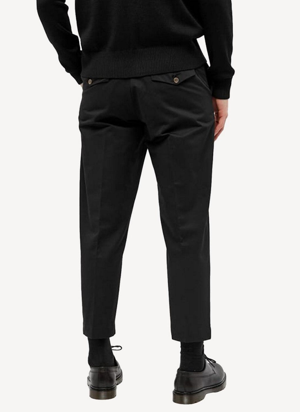 Maison Kitsune - Carrot Pants - Negro - Hombre