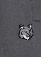 Maison Kitsune - Jog Short Pique Loop - Dark Grey Melange - Femme