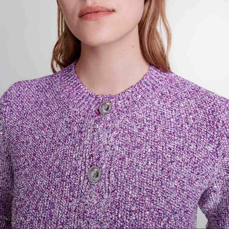 Mypurple Cardigan - Fuchsia Pink