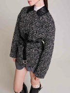 Coat - Black And White