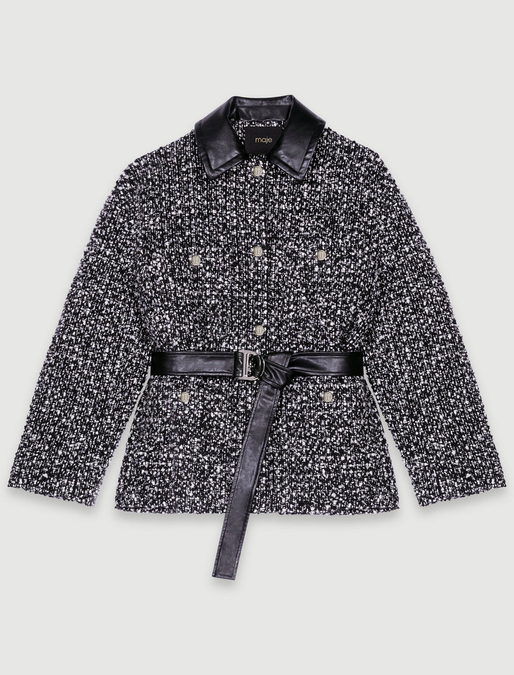 Coat - Black And White