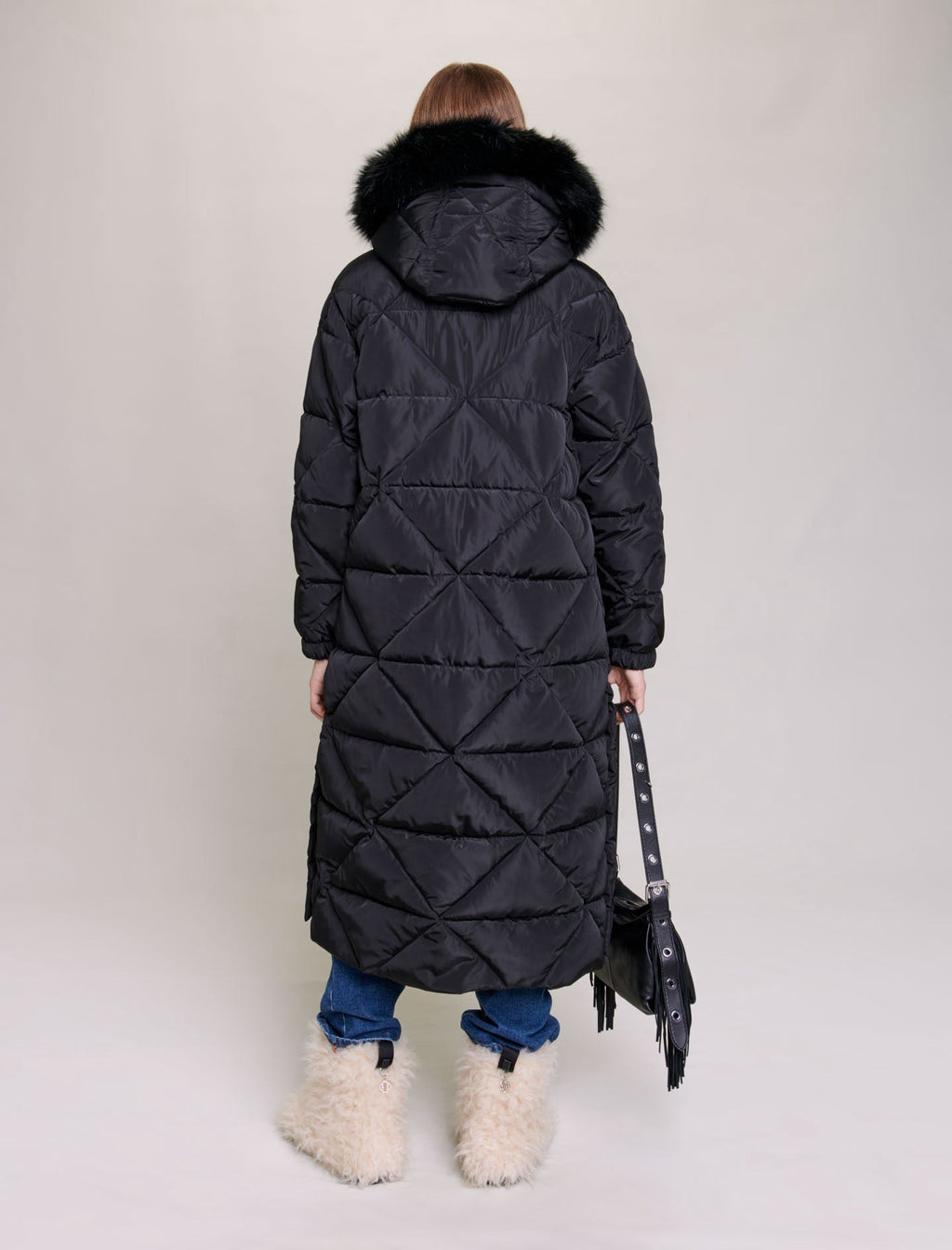 Maje - Down jacket - Black