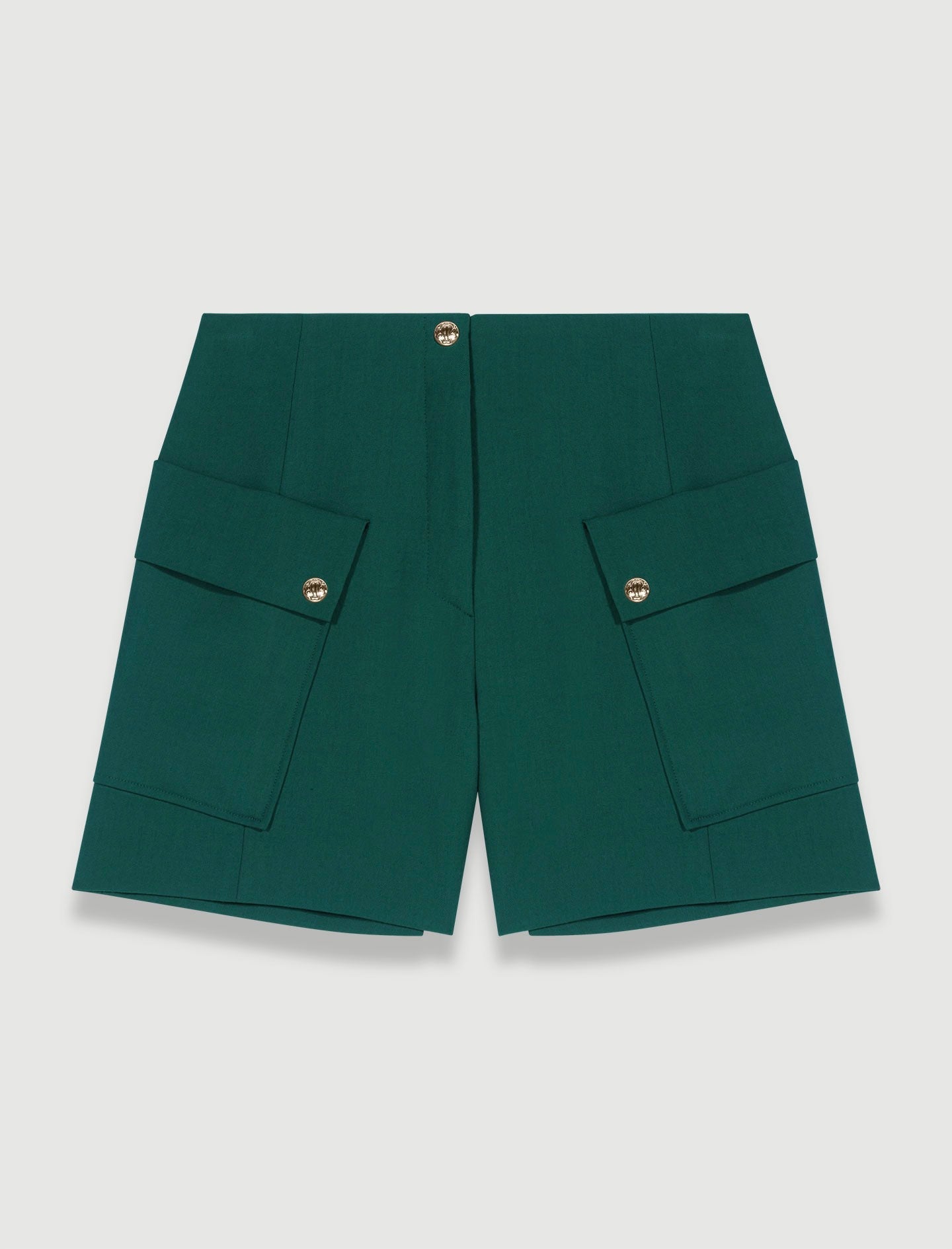 Maje - Pantalones cortos - Verde botella