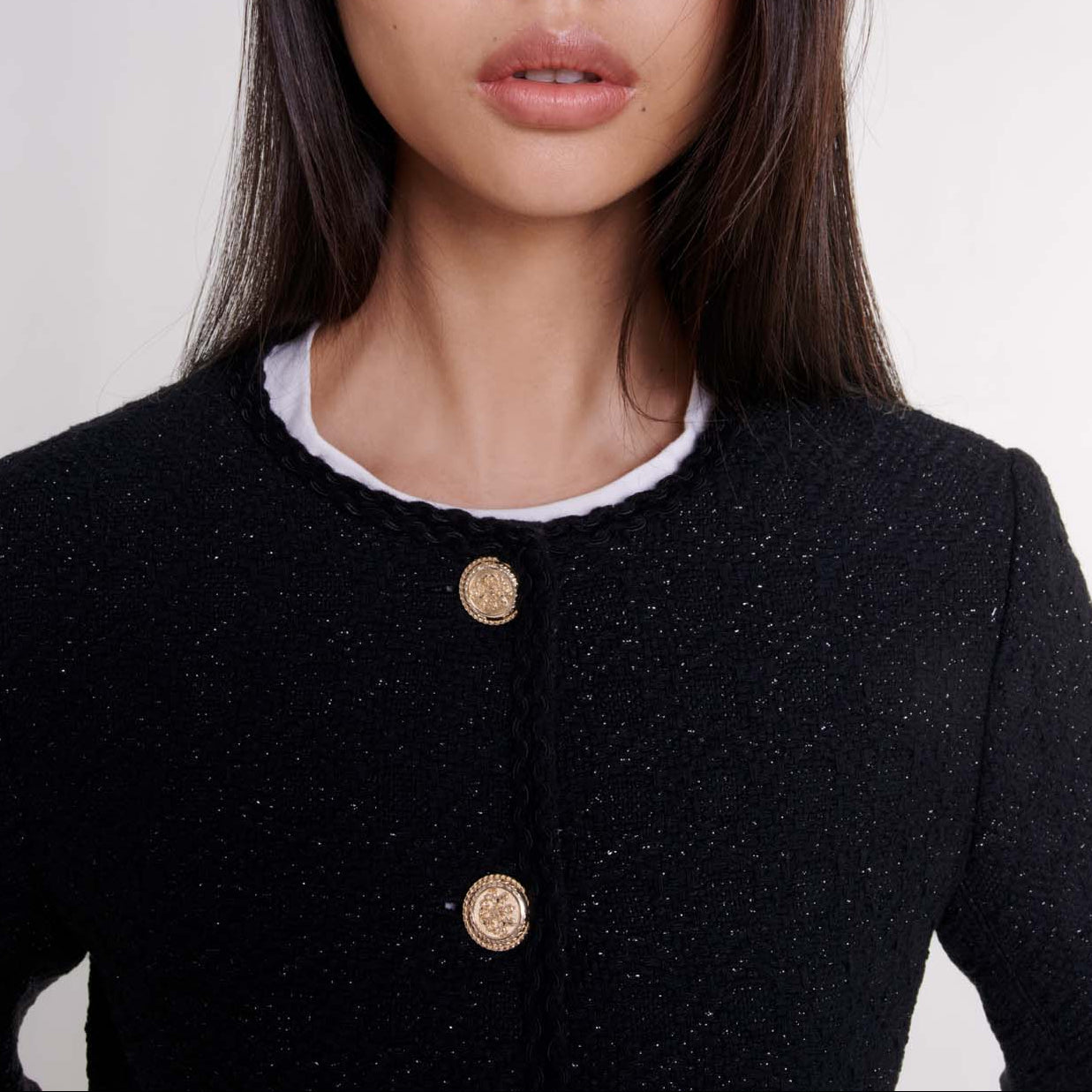 Blazer Violette - Noir
