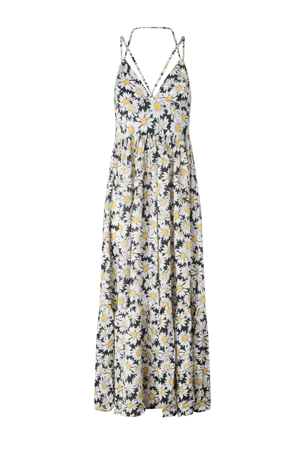 Vestido Beach Love - Patrón de margaritas