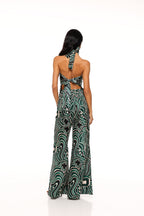 Pantaloni Rebecca - Green Cosmic