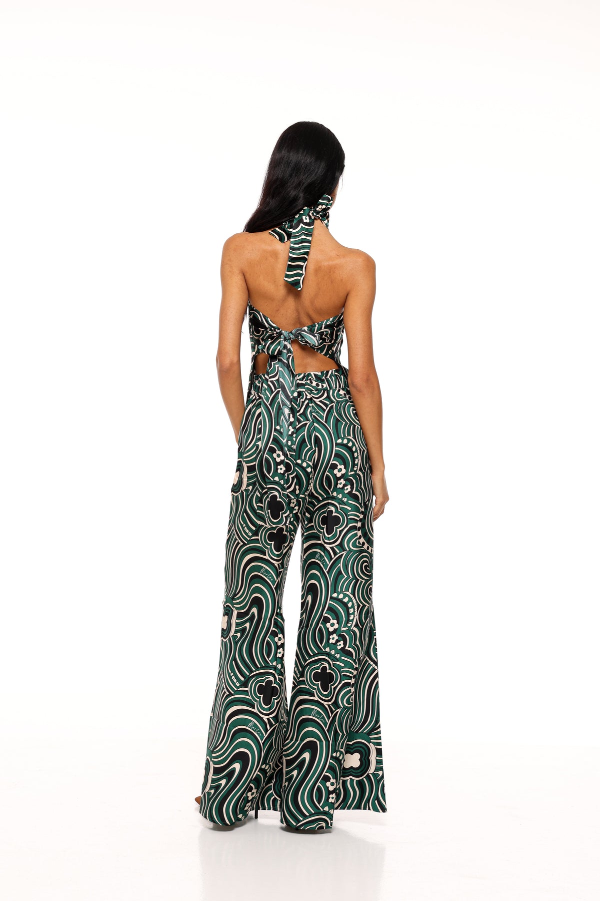 Pantaloni Rebecca - Green Cosmic
