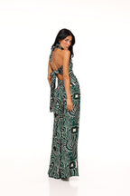 Pantaloni Rebecca - Green Cosmic