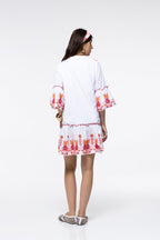 Kleid Jeanne - Peach Pineapple