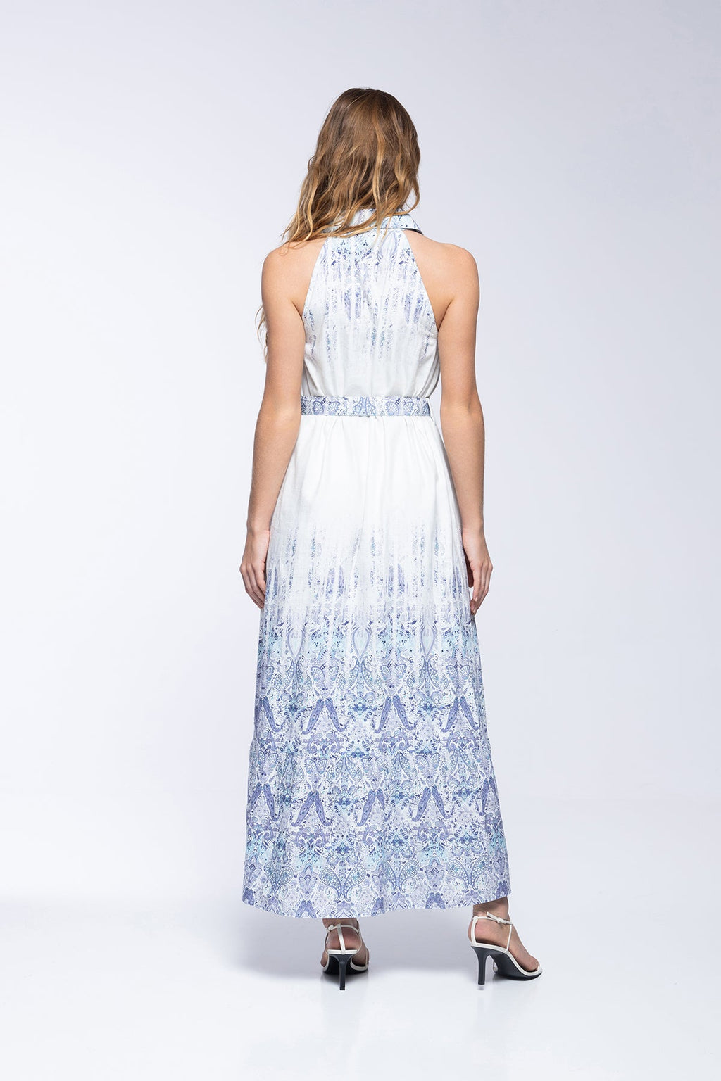 Brittany Dress - Persian Blue