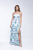 Lula Dress - Blue Topaz