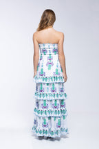 Lula Dress - Blue Topaz