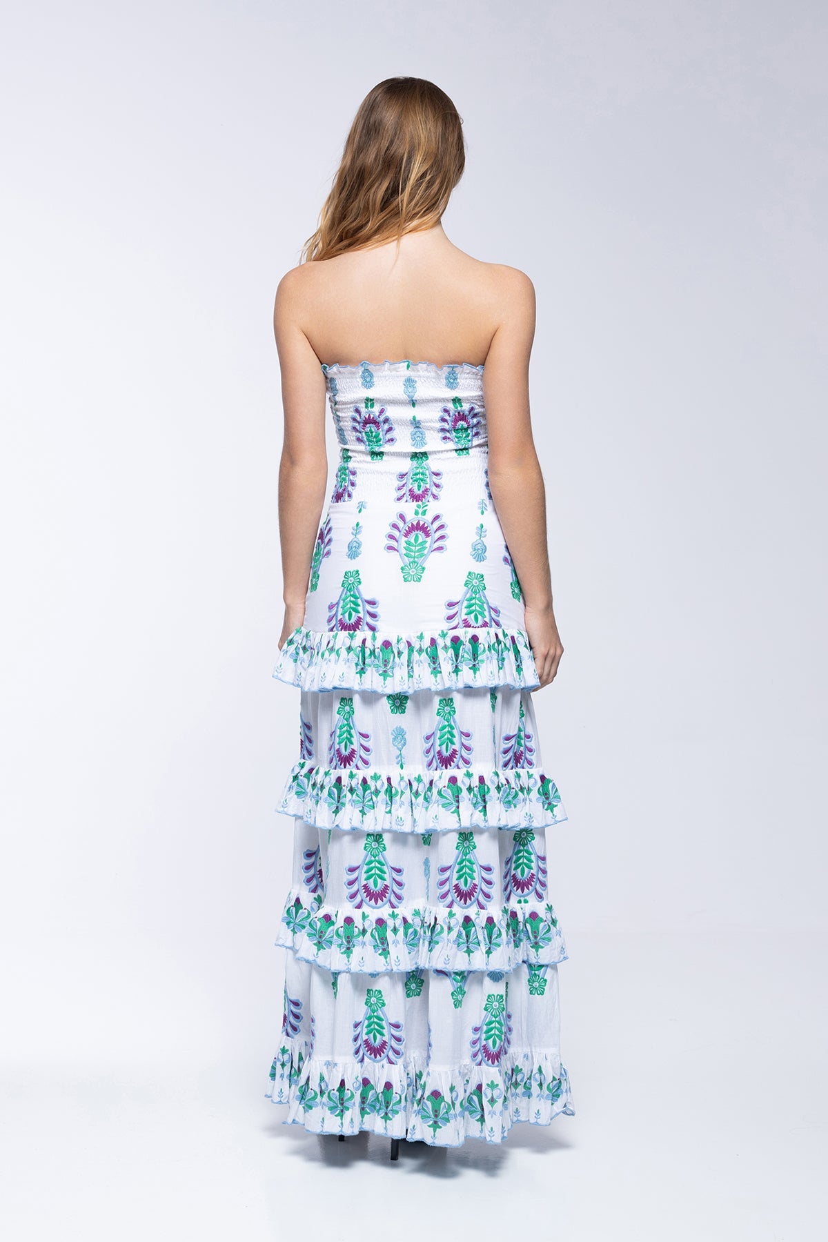 Lula Dress - Blue Topaz
