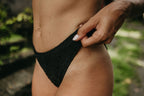 Low-rise Maryline briefs - Black