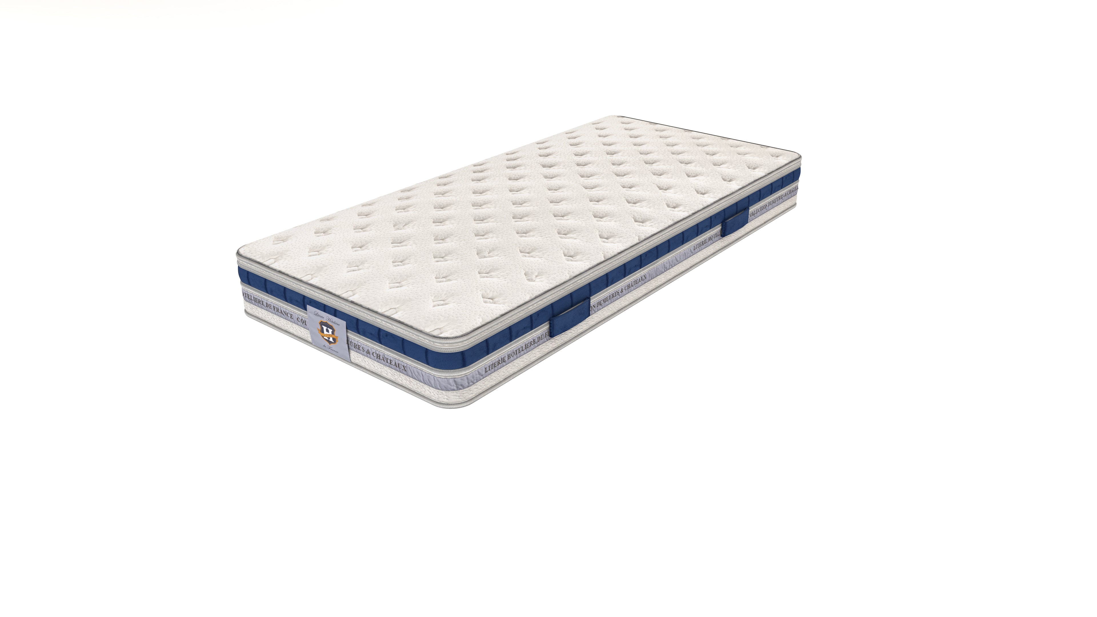 Villandry - Mattress + Box Spring Set - White/Grey